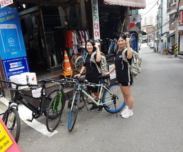 인천으로의 자전거 라이딩 떠납니다.