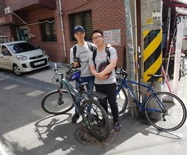 부산에서 경찰생활하는친구와 한강서 우정 싾키